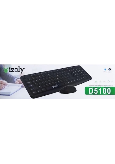 İzoly D5100 Usb Kablolu Q Klavye Mouse Set