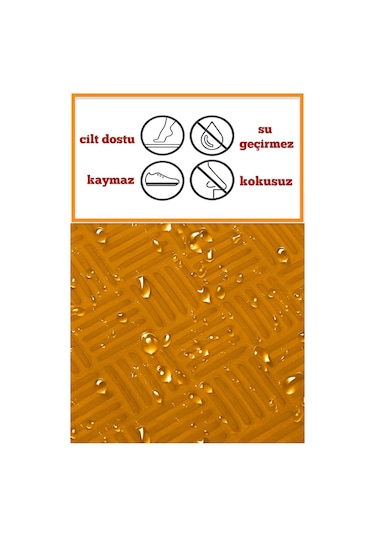 Eva Tatami Yumuşak Zemin Minderi 13 Mm Turuncu