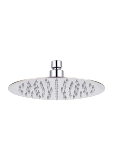 Fause Tepe Duş Başlığı Oval Slim 304 Metal Ø20 Cm Ktd105 Krom