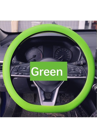 Symbee Otomobil Direksiyon Koruması - Yüksek Kaliteli Silikon, Kaymazsız, Dayanıklı, Dört Mevsim Kullanıma Uygun, Kolay Kurulum