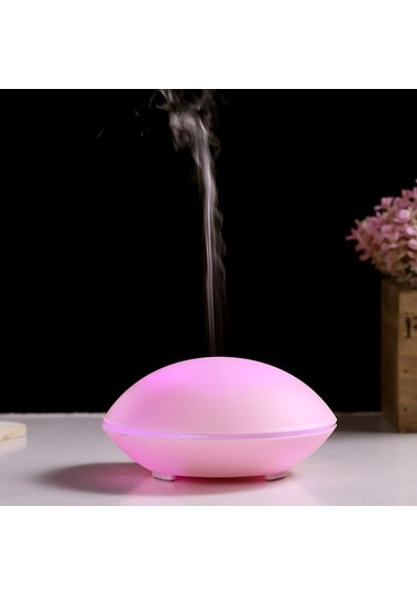 Novahub Beyaz Mini Kabuk Dizaynı Ultrasonik Aroma Difüzör, 80ml, 2.4mhz, Usb Pratik, 7/8 Oz, Kullanıcı İyi