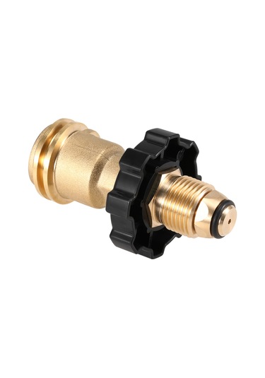 Tenfowee Pol'dan Qcc1/type1'e Konvertör, Kamp Çalışanı Ve Propane Cihazları İçin Bakır Bağlantı Elemanı Altın