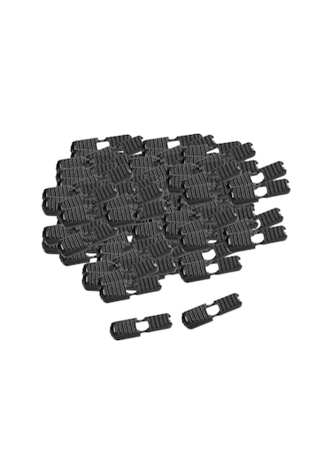 Homyl 100 Adet Fermuar Çekme İpi Uçları Kilitler Halat