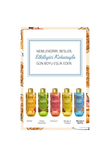 Mandarin&waffle Özlü Besleyici Ve Nemlendirici Duş Jeli Değişken