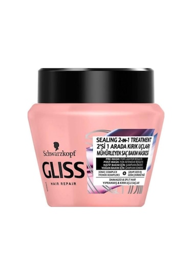 Gliss Sealing 2 in 1 Treatment 2'si 1 Arada Kırık Uçları Mühürley