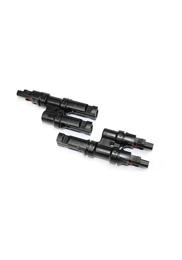 MC4 Erkek - Dişi Paralel İkili Birleştirme Konnektörü