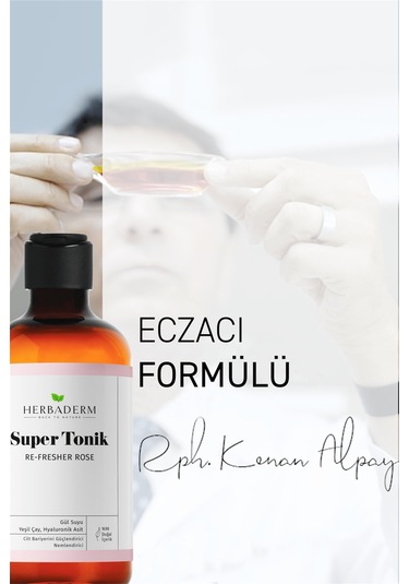 Herbaderm Re Fresher Rose Bariyer Güçlendirici Super Tonik 250 Ml