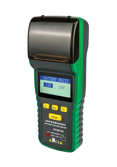 Duoyı Dy2015C Termal Yazıcılı Otomotiv Akü Sistemi Test Cihazı 24 N11.31