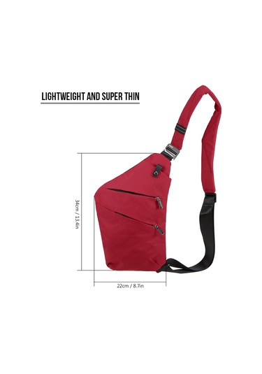 Geeksen Küçük Ultra Hafif Anti Hırsızlık Çoklu Cüzdanlı Lacivert Sırt Çantası - İş, Okul, Spor İçin Koyu Mavi