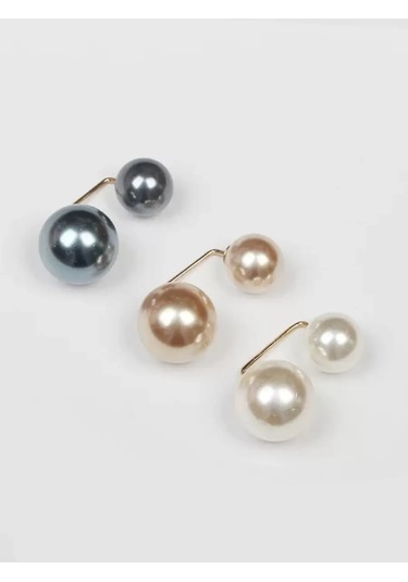 Beautiful Detail Takı Broşları İğne. 3 Renk Seti. 52004380 Açık Bej