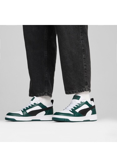 Puma Rebound V6 Low Ayakkabı 392328 34 Beyaz