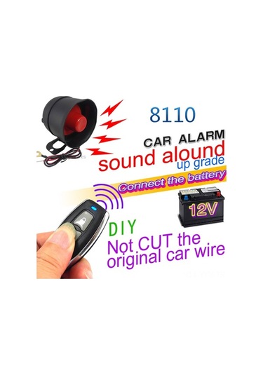 Dancemonkey Genel Araç Sistemi - 125db Ses, 7 Seviye Duyarlılık, 2 Kumandalı, Kolay Montaj