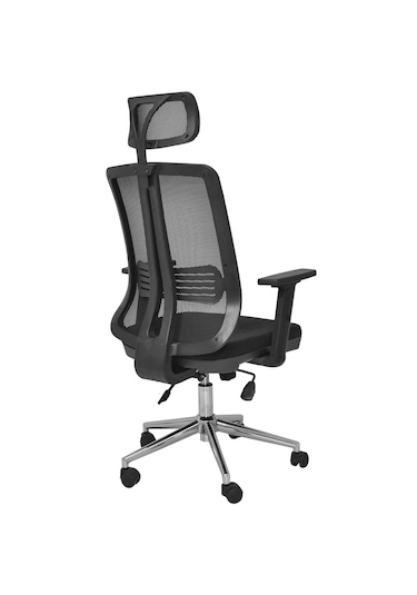 Kaya Ofis Onix Yönetici Ofis Çalışma Koltuğu Sandalyesi Siyah
