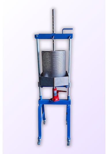 Üzüm Sıkma Presi - 30 Litre Kapasiteli Paslanmaz Çelik Meyve Suyu