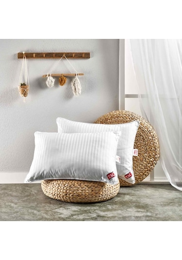 Taç Ascot 50x70 Yastık Beyaz 1 Adet Beyaz