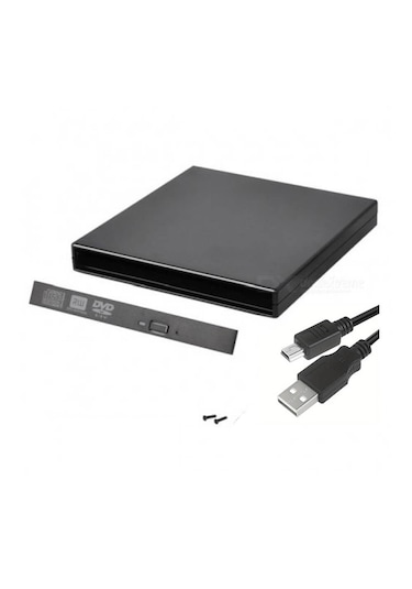 9.5mm Sata Usb Dvd Rw Kutusu Ürün Sadece Kutudur, Ön Kapak Dahil