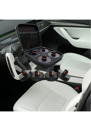 Honeybeeshop 2024 2022 2023 Tesla Model 3 Y X İçin Saklama Kutusu Bagaj Organizatörü Depolama Kutusu 4lü Bagaj Altlığı Seti