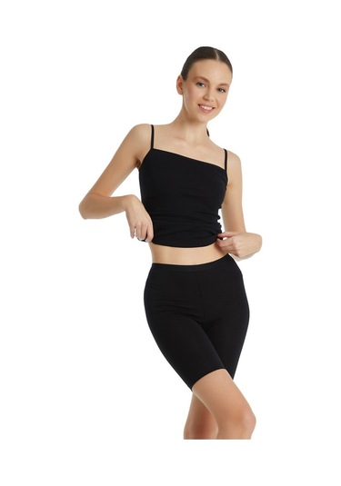 Blackspade Kadın Boxer Essential 1309 - Siyah