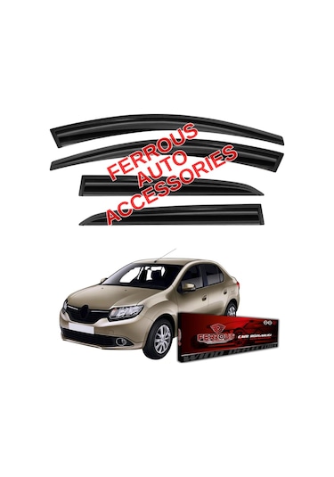 Renault Clio Symbol Ferrous Cam Rüzgarlığı 4lü 2013 2020