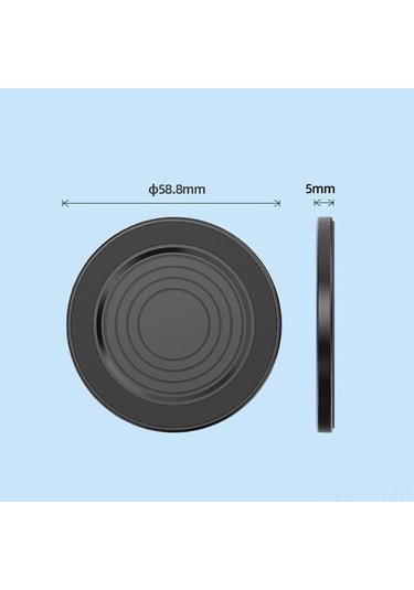 Sandwich Siyah Alüminyum+silikon Magsafe Tutucu - iPhone Uyumlu 15/14/13/12 Serisi İçin Güçlü Manyetik Tutma Ve Kırık Koruma