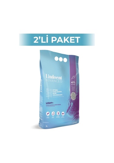 Lindo Cat Advanced Light+ Ultra Hafif Kedi Kumu 7 Lt 2 Adet