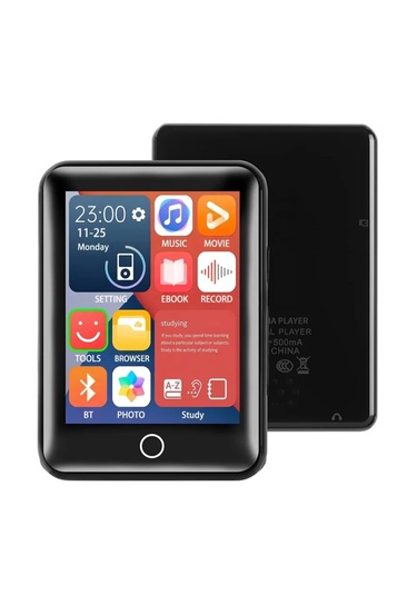 Dokunmatik Ekranlı Bluetooth Lu Mp3 Mp4 Player Dahili Hoparlör