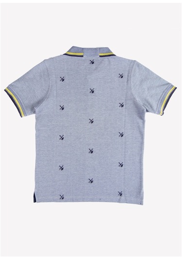 Erkek Çocuk Polo Yaka T-Shirt - Scott Mavi