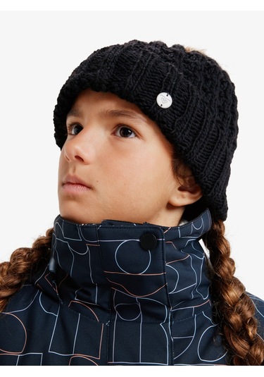 Roxy Jetty Gırl Jk Kız Çocuk Anthracite - Stripe 1 Snowboard Ceketi Ergtj03199-6455 Lacivert