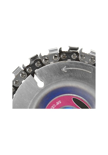 Dofolink Ahşap Kesim Zincirli Disk 4 İnç 22 Dişli - 100/115 Açı Taşlama Uyumlu, Ahşap Ve Metal Kesim İçin Dayanıklı, Kolay Kurulum, Mor Paket 128 Gr