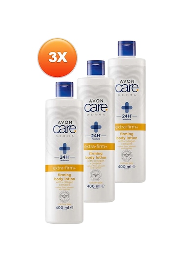 Avon Care Derma Extra Firm Sıkılaştırıcı Vücut Losyonu 3 x 400 ML