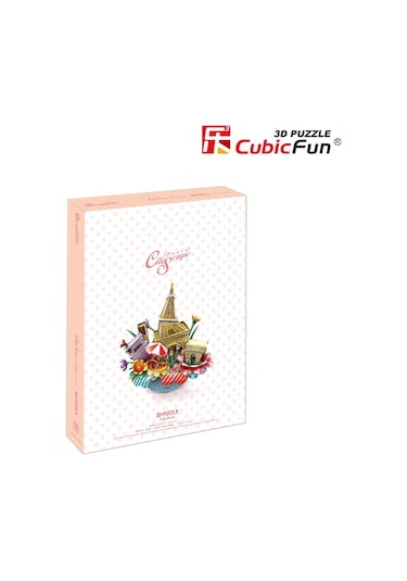 Cubicfun 3d Puzzle Paris Şehir Kompozisyonu Oc3204