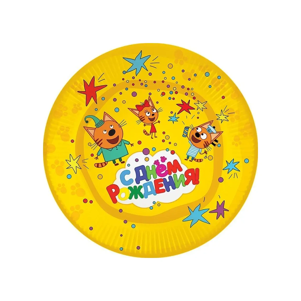 Davajdarit' 3 Kedi 12 Kişilik Tek Kullanımlık Parti Mutfak Seti 150736888 100 adet