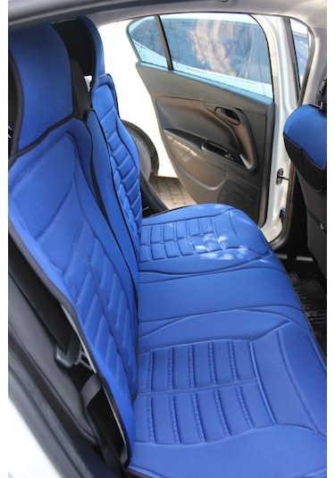 Ford Fiesta Oto Koltuk Minderi Ön Arka 5'li Takım Mavi Fivestar Şhn
