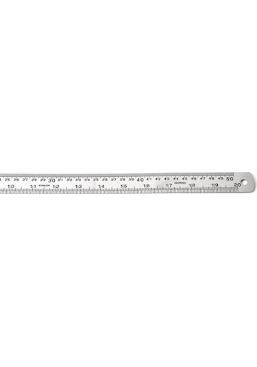Çelik Cetvel 50  Cm Metal