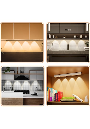 Reedark Hareket Sensörlü Şarj Edilebilir Dolap Aydınlatma Lambası - Ayarlanabilir Gece Işığı Diğer