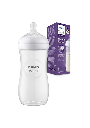 Philips Avent Natural Response Pp Biberon 3 Ay+ 330ml Scy906/01 Çok Renkli