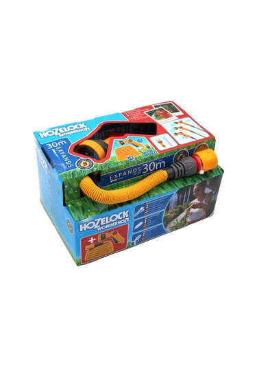 Hozelock 101261H Wonderhoze 30M Uzayan Hortum + Sprey Tabanca Set