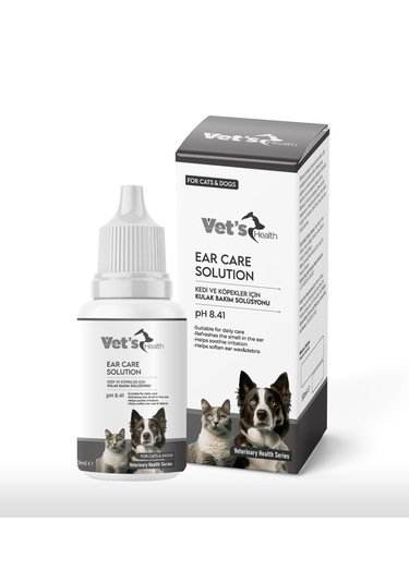 Vet's Health Ear Care Kedi Köpekler İçin Kulak Bakım Solüsyonu 50 ML