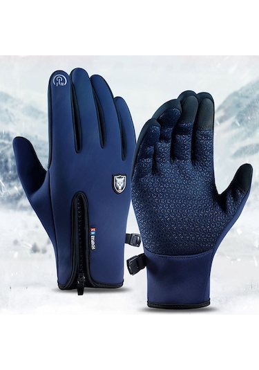 Pasifix Unisex Windproof Su İtici Dokunmatik Ekran Kışlık Eldiven