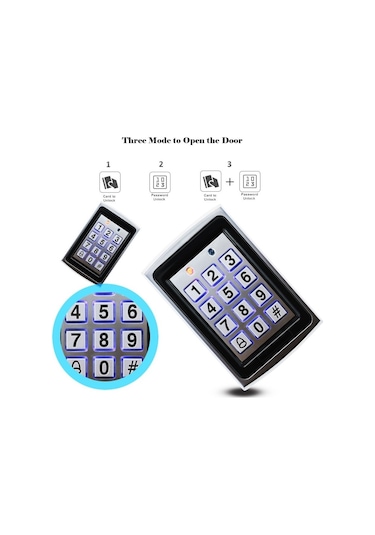 Electrimax P200 -rfid Şifreli Geçiş Kapı Kilidi Proximity Okuyucu