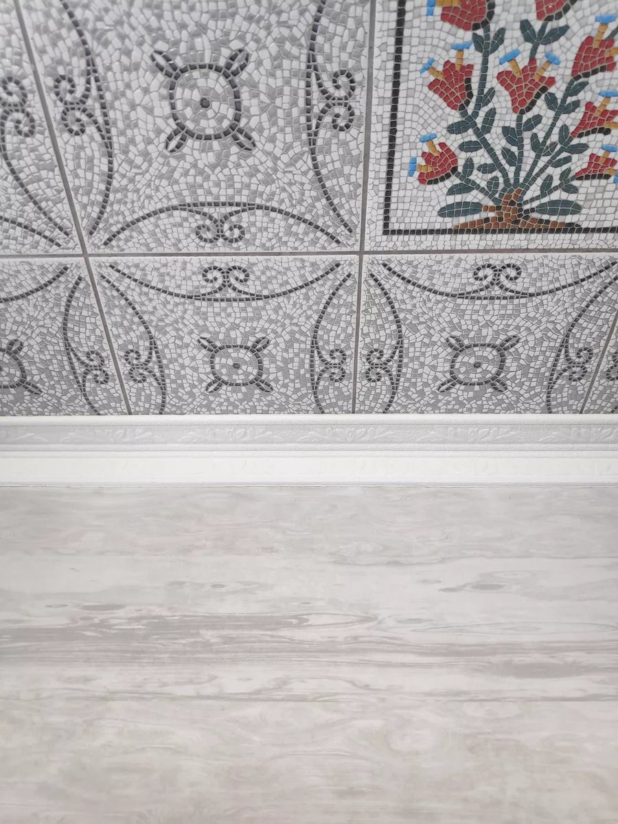 Domostroj Pvc Dekoratif Kendinden Yapışkanlı Esnek Köşe Süpürgelik 2,3 M 173257442