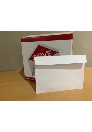 Mektup Zarfı 11.4X16.2 90 Gam 1.Hamur Buklet 1000 Adet