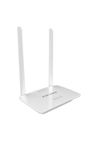 Beyaz 300mbps Kablosuz Wifi Router, 2 Harici Antenli Ev Ve Ofis Kullanımı İçin Hızlı İnternet Bağlantısı