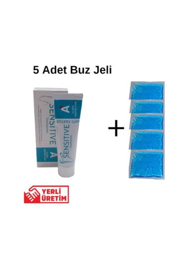 Epinafol Sensitive Anti-Tartar Diş Macunu 90 G + Buz Jeli 5'li