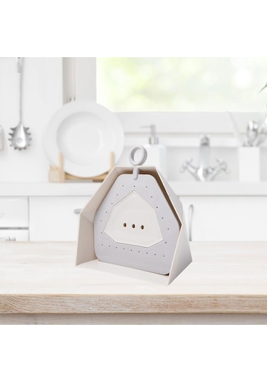 Homyl Mini Faraş Ve Silecek Seti Scrubber Taşınabilir Gri Gri