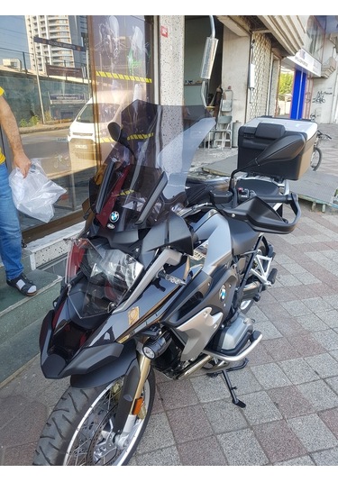 13-19 Bmw 1200Gs Lc 1200Adv Lc Uzun Cam Koyu Füme 4Mm 52Cm Zeus