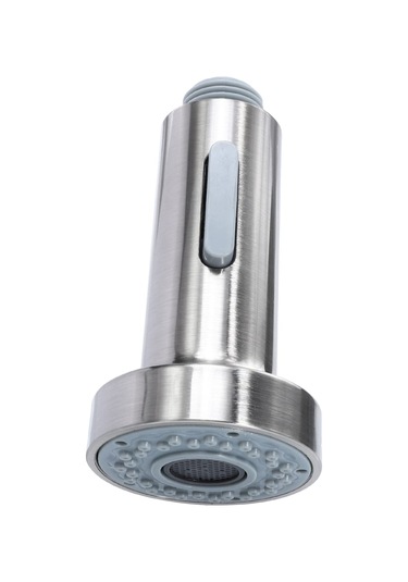 1 Adet Mutfak Lavabosu Aşağı Çekin Musluk Nozul Püskürtücü Fırçalanmış Su Musluk Duş Başlığı Kolay Yemek Yıkama Ve Yüzük İçin Fırçalı Nikel