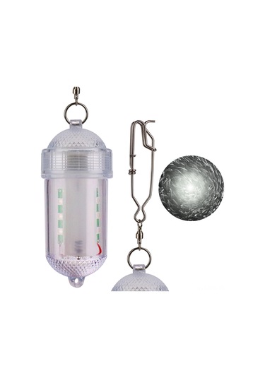 Tenfowee Gece Balıkçılığı Led Işığı - 12 Süper Parlak Led, 10m Işık Aralığı, Su Geçirmez, Dayanıklı Plastik Malzeme