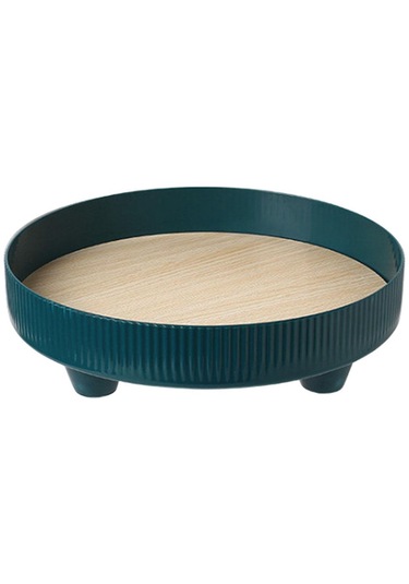 Suntek Vanity Tepsi Takı Yatak Odası Dresser Parfüm Bilezik Mavi