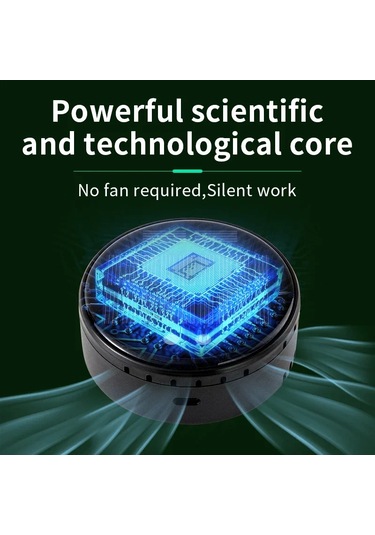 Solar/usb Araç Hava Temizleme Cihazı Otomatik Temizleme Koku 1 Adet